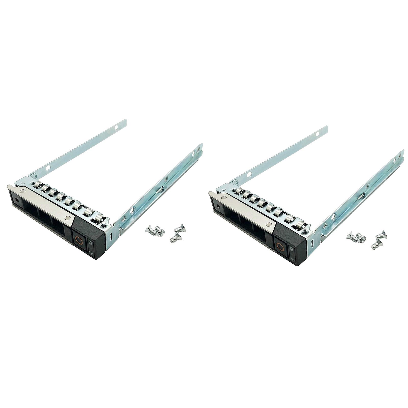 ロット2 2.5 DXD9H 0DXD9H SAS SATAハードドライブHDDトレイキャディ対応 Dell 14th Gen 14 G14 R640 R740 R740 xd R840 R940 R440ネジ付きPowerEdgeサーバー