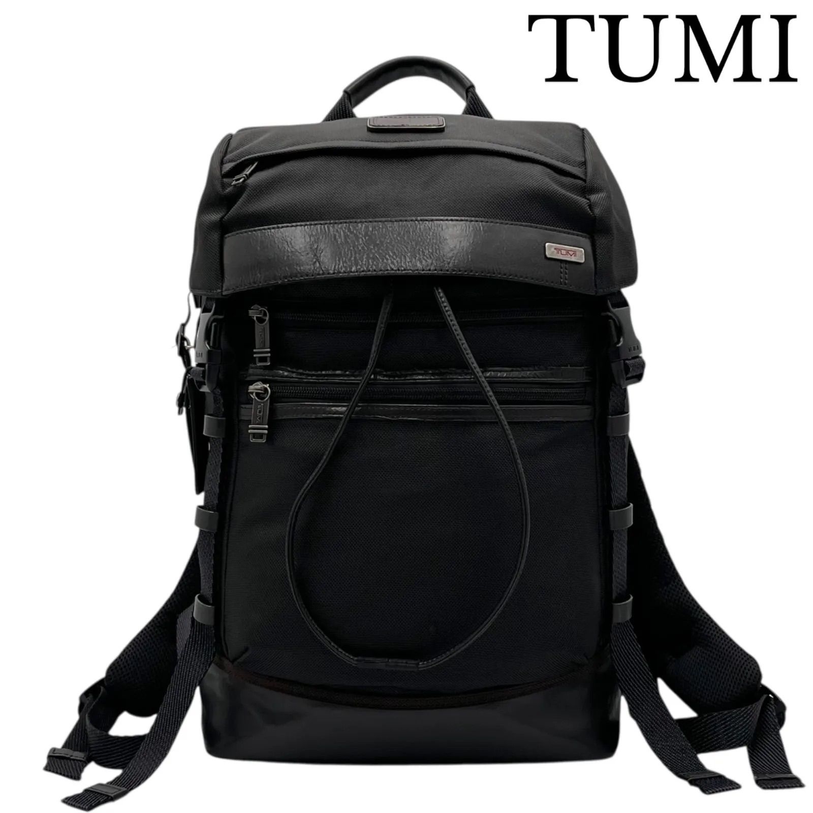 【極美品】TUMI ALPHA2 3way ビジネスリュック　ブラック 極美品】TUMI ALPHA2 3way ビジネスリュック ブラック 限定品 定価