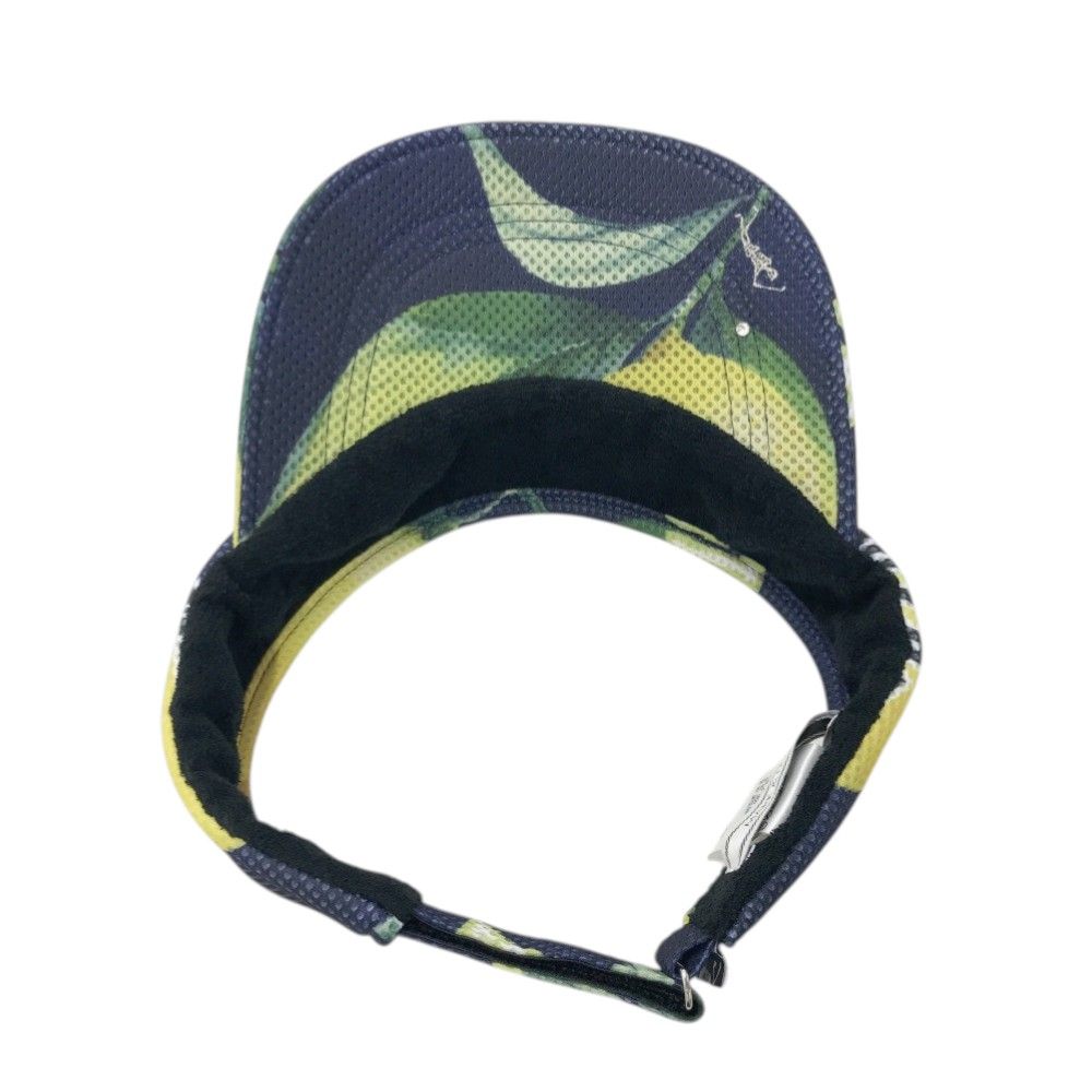 サンバイザー レモン柄