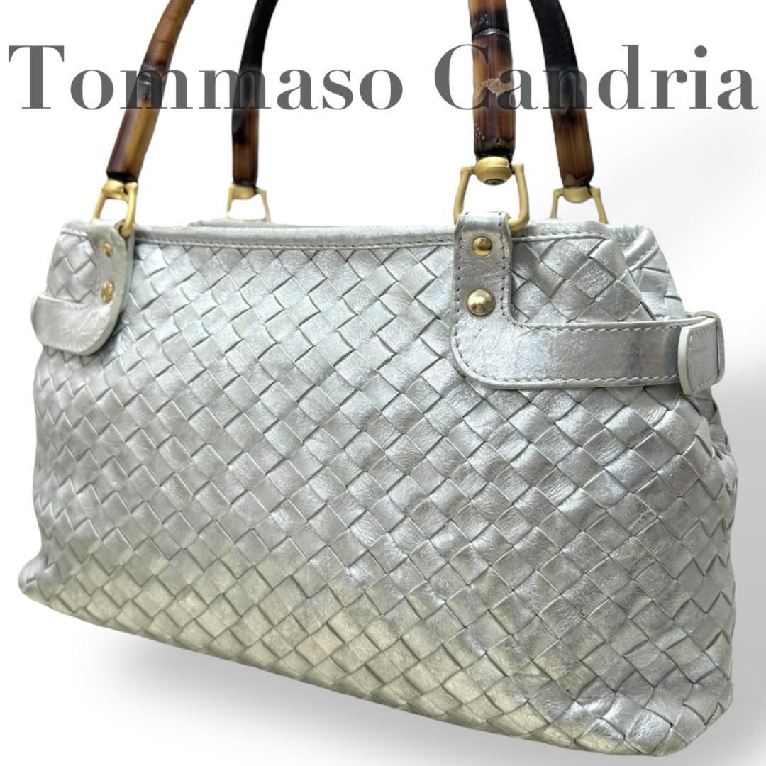 希少☆Tommaso Candria トマソカンドリア トートバッグ メッシュ