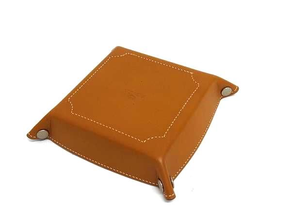 □美品□ SOMES SADDLE ソメスサドル レザー ホックトレー