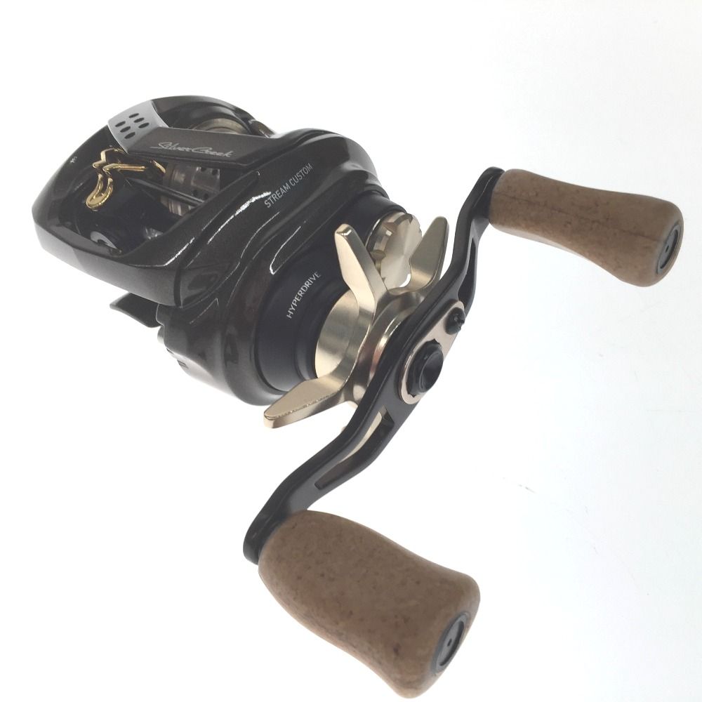 Daiwa ベイトリール シルバー グリーン糸 Daiwa ベイトリール シルバー