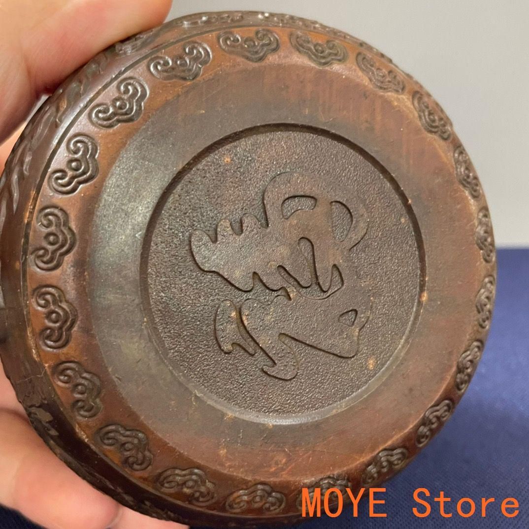 銅器 龍鳳茶壺 福字徳利 茶台 置物 装飾品 工芸品 - メルカリ