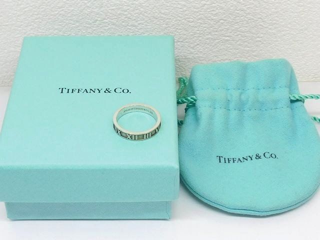 ティファニー TIFFANY アトラス ナロー リング 15号 SV925 TIFFANY&Co. TIFFANY＆Co. ティファニー アトラス リング・指輪