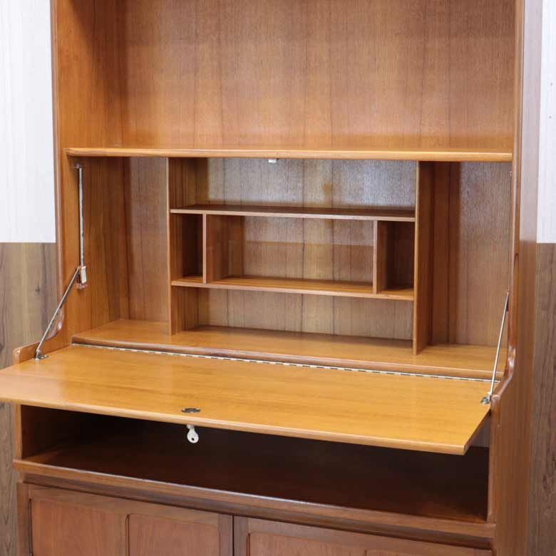 ユニットキャビネット ネイサン デスク イギリス チーク 完成品