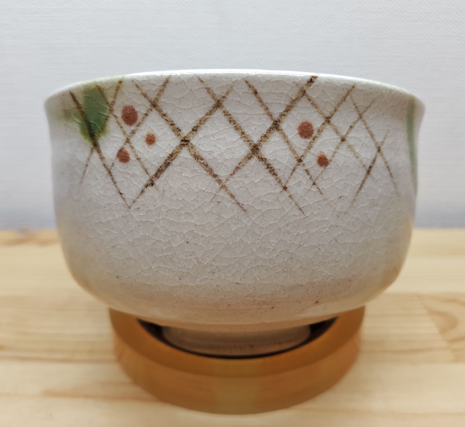 逢絢亭 茶道具 茶碗 美濃焼 織部 加藤光右衛門 共箱入り