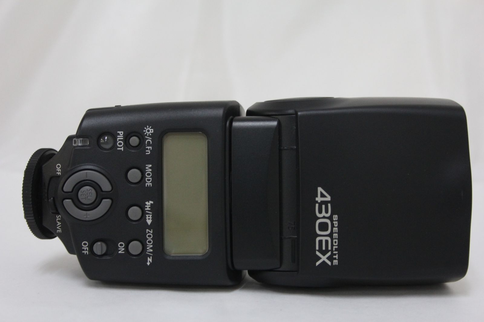 【美品 返品保証】 キャノン Canon SPEEDLIGHT 430EX ケース付き フラッシュ ストロボ  v6310