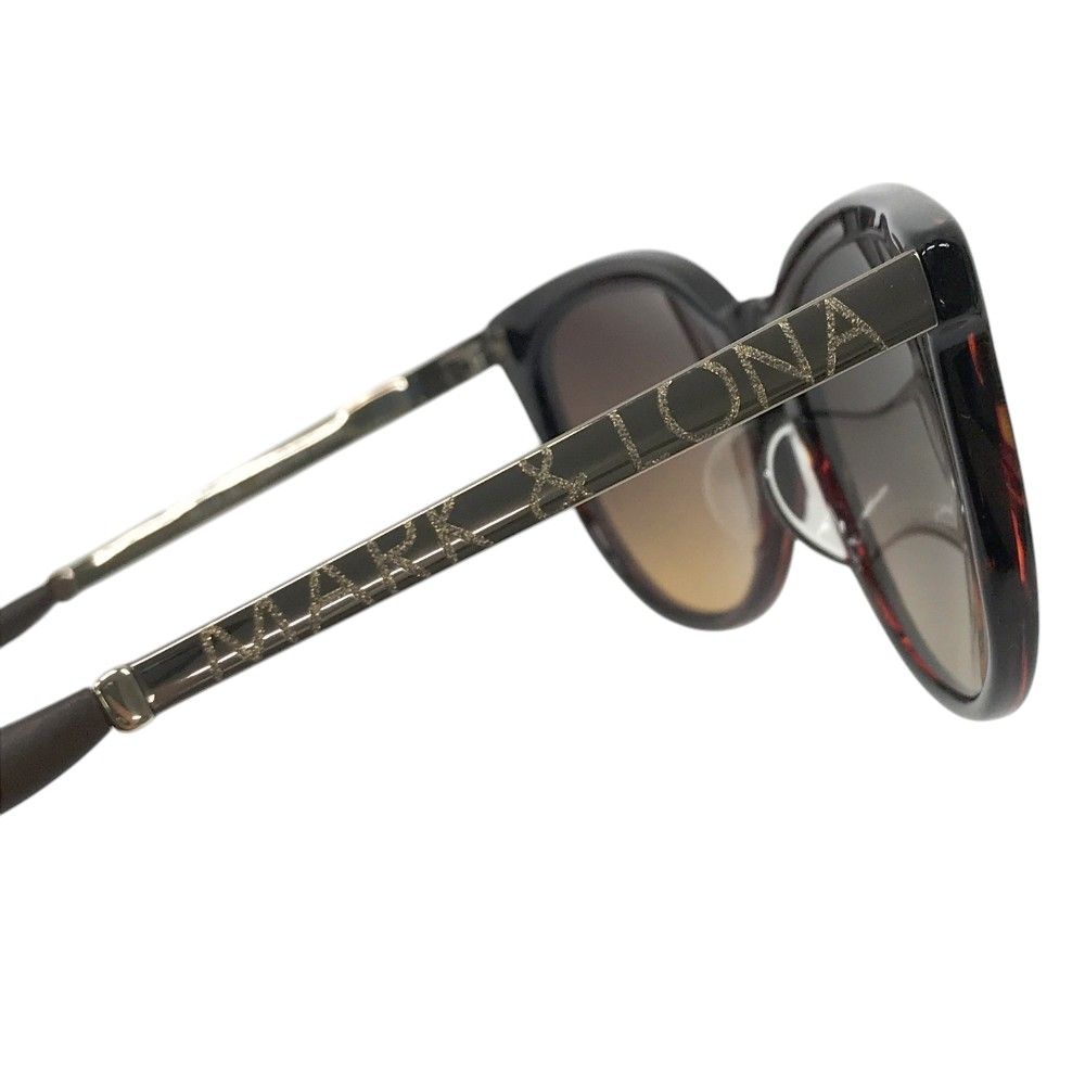 MARK&LONA マークアンドロナ CHRISTINA サングラス ブラウン系 55□18