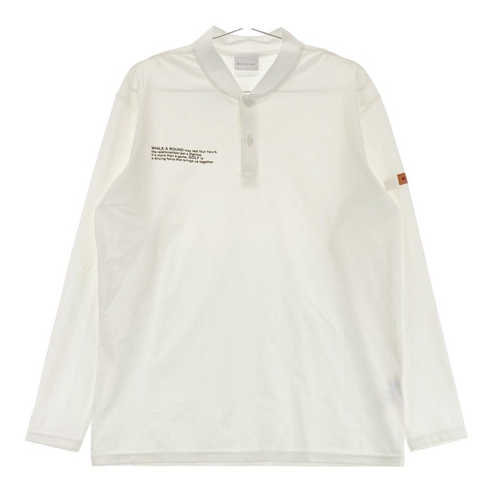 サイズ：M TAYLOR MADE テーラーメイド UNITED ARROWS 2022年モデル 長袖Tシャツ ポロシャツ  ホワイト系 [240101353816]# ゴルフウェア メンズ ストスト