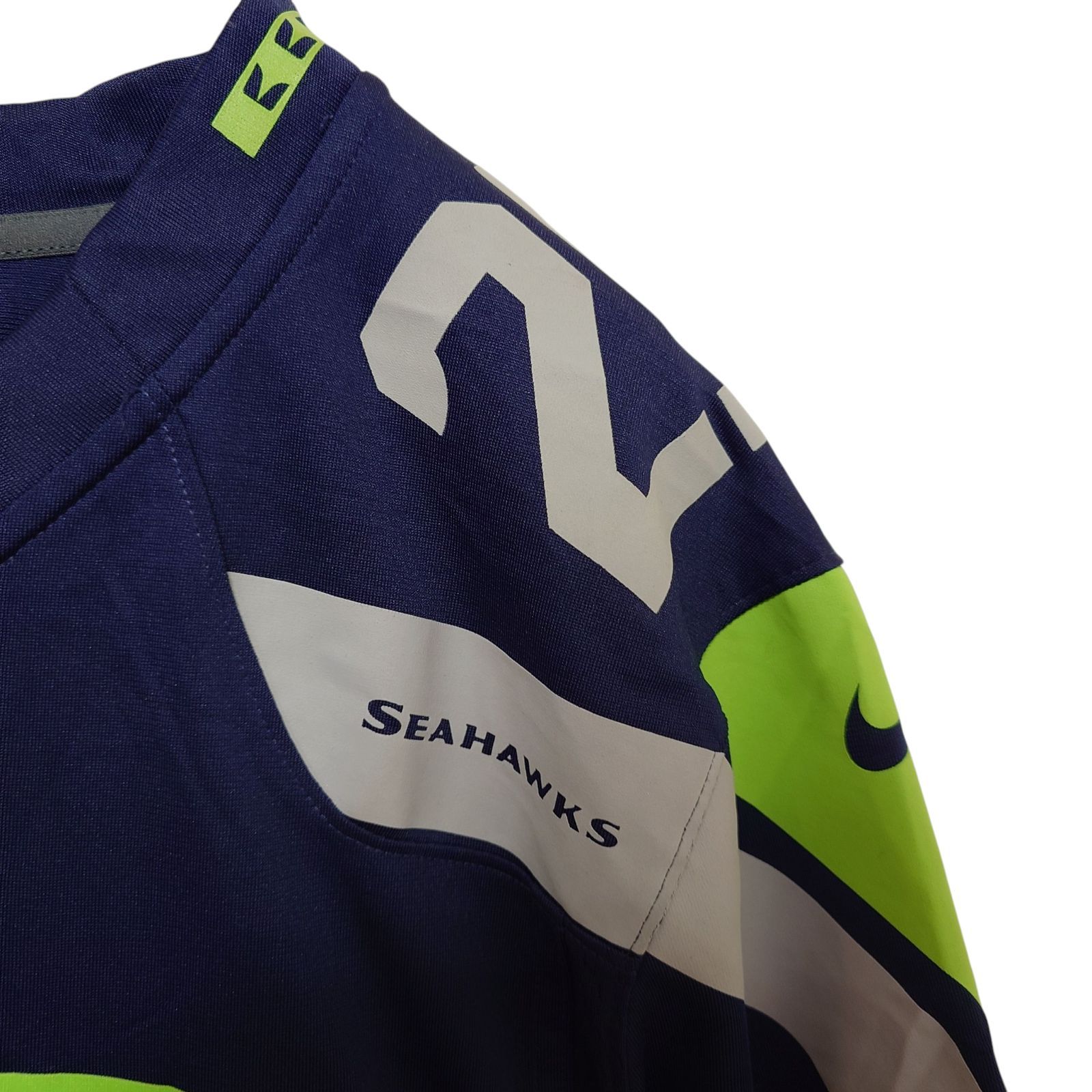 NIKE - 【NIKE】 NFL シアトル・シーホークス ゲームシャツ S-2003 NIKE - 【NIKE】 NFL シアトル・シーホークス ゲームシャツ S