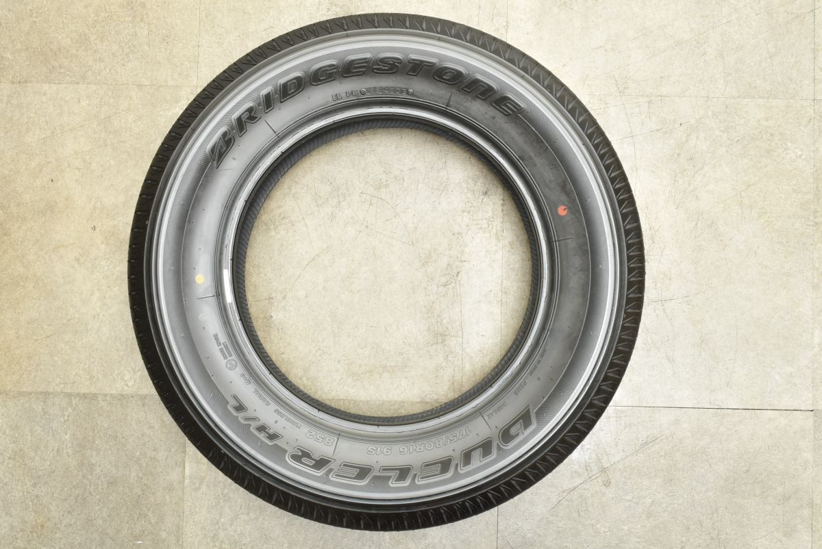 新車外し品】ブリヂストン デューラー H/L 852 175/80R16 1本