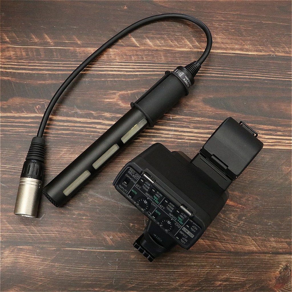 級 Sony XLR-K2M ECM-XM1 XLRアダプターキット 6283
