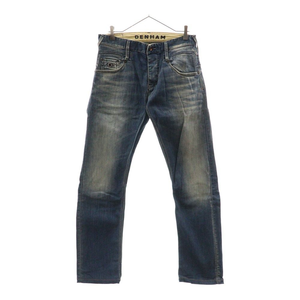 DENHAM (デンハム) SKIN FBS ボタンフライ コットン デニムパンツ インディゴ 01-13-06-11-057