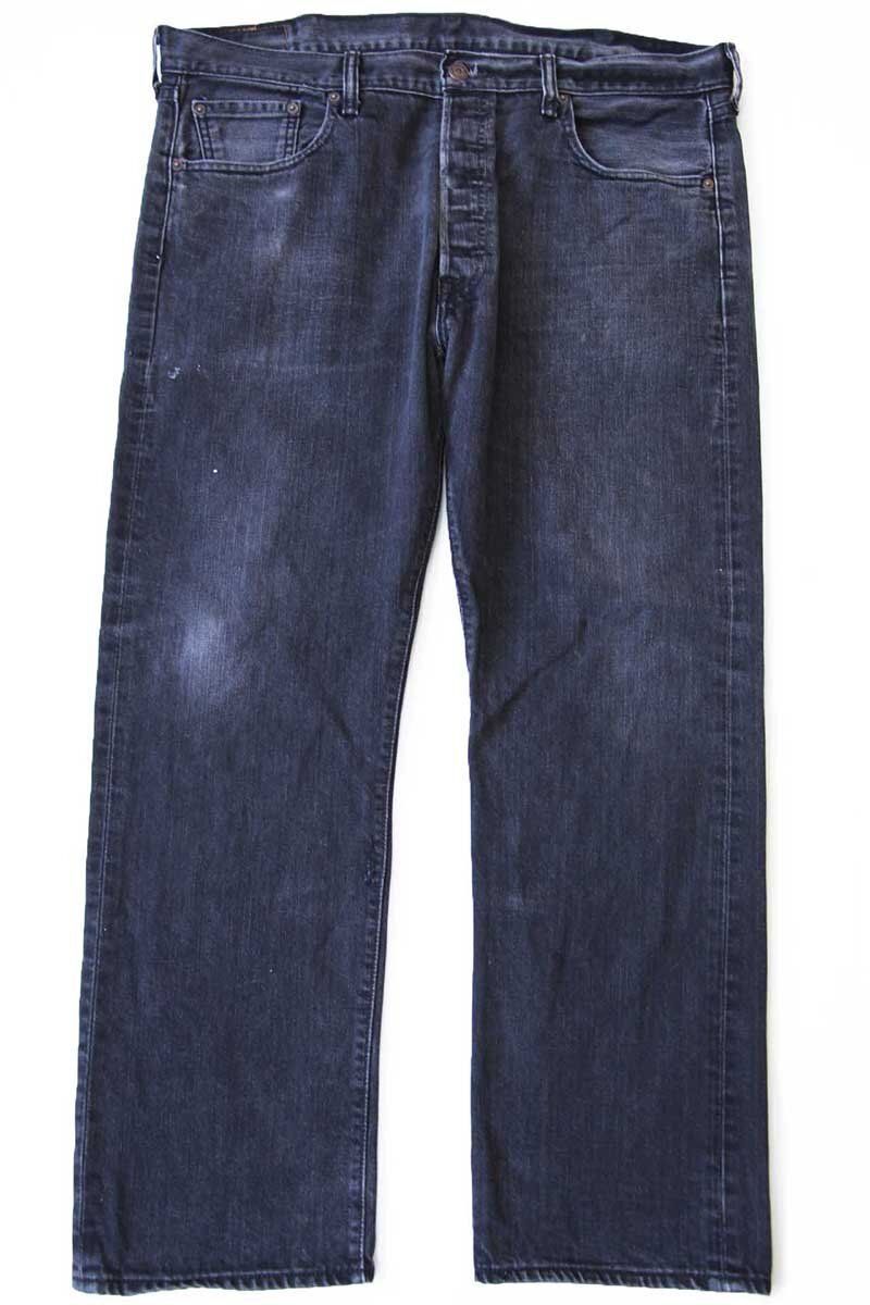 【651】リーバイス501極太ビッグデニム人気の黒　ブラックパンツ大きいW40 651】リーバイス501極太ビッグデニム人気の黒 ブラックパンツ