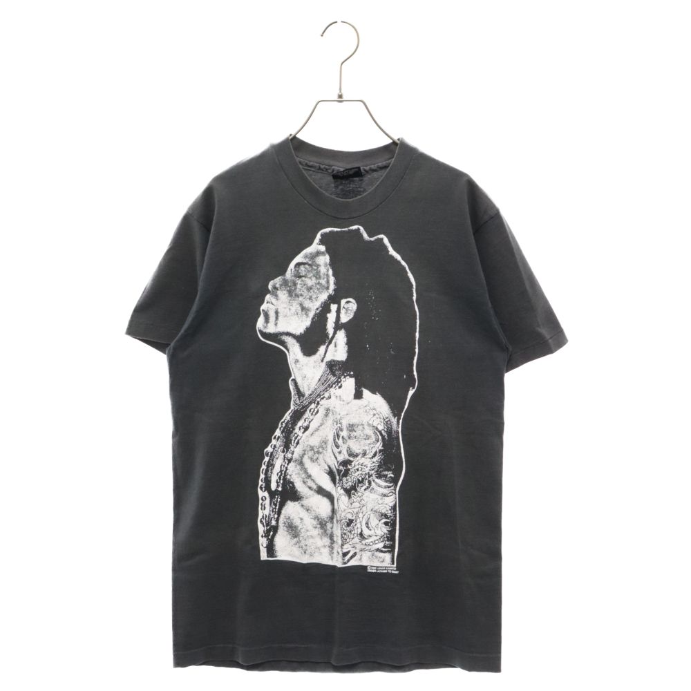 VINTAGE (ヴィンテージ) 90's LENNY KRAVITZ 1991 WORLD TOUR レニークラヴィッツ ツアープリント半袖Tシャツ  ブラック