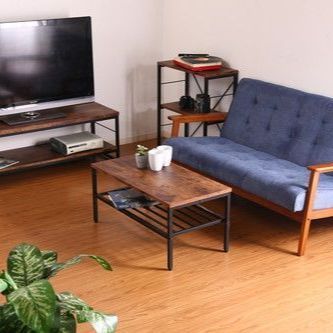 アンティーク調 センターテーブル 幅80cm ローテーブル リビングテーブル 1人暮らし ワンルーム