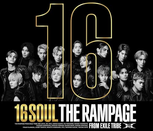 CD 16SOUL LIVE盤 AL3枚組 DVD THE RAMPAGE from EXILE TRIBE