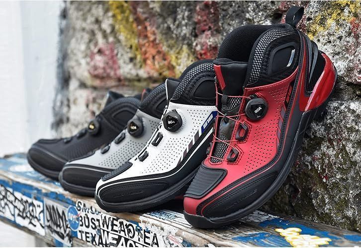 エルフ シンテーゼ16ブラック 26.5 ライディングシューズ