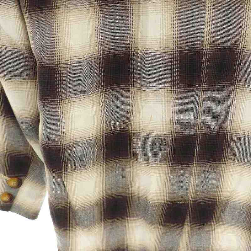 MALION vintage シャツジャケット マリオンヴィンテージ MALION vintage オンブレチェック