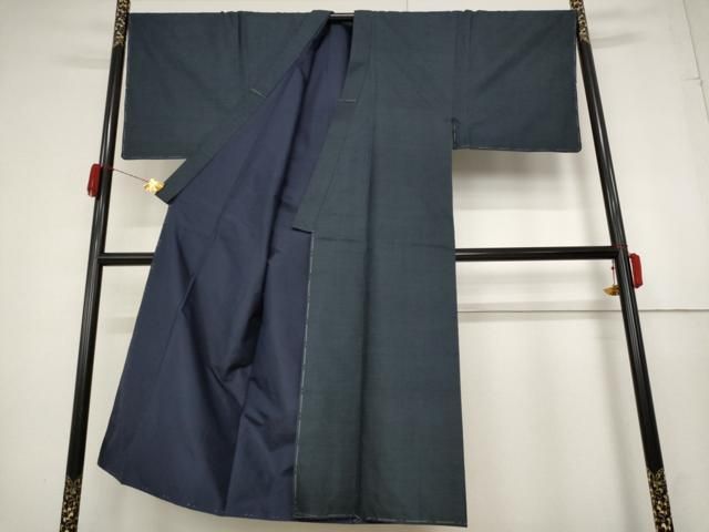 平和屋着物○男性 本場大島紬 アンサンブル・長襦袢セット 正絹 逸品