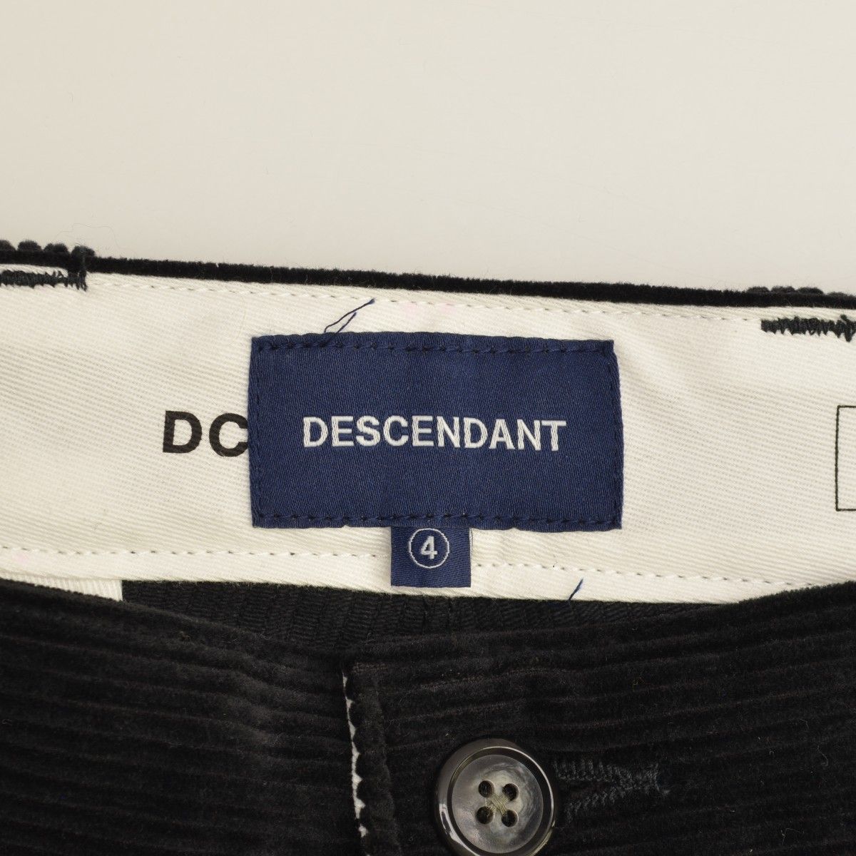 DESCENDANT DC-3 | Wide コーデュロイ（DC-3 ORGANIC COTTON