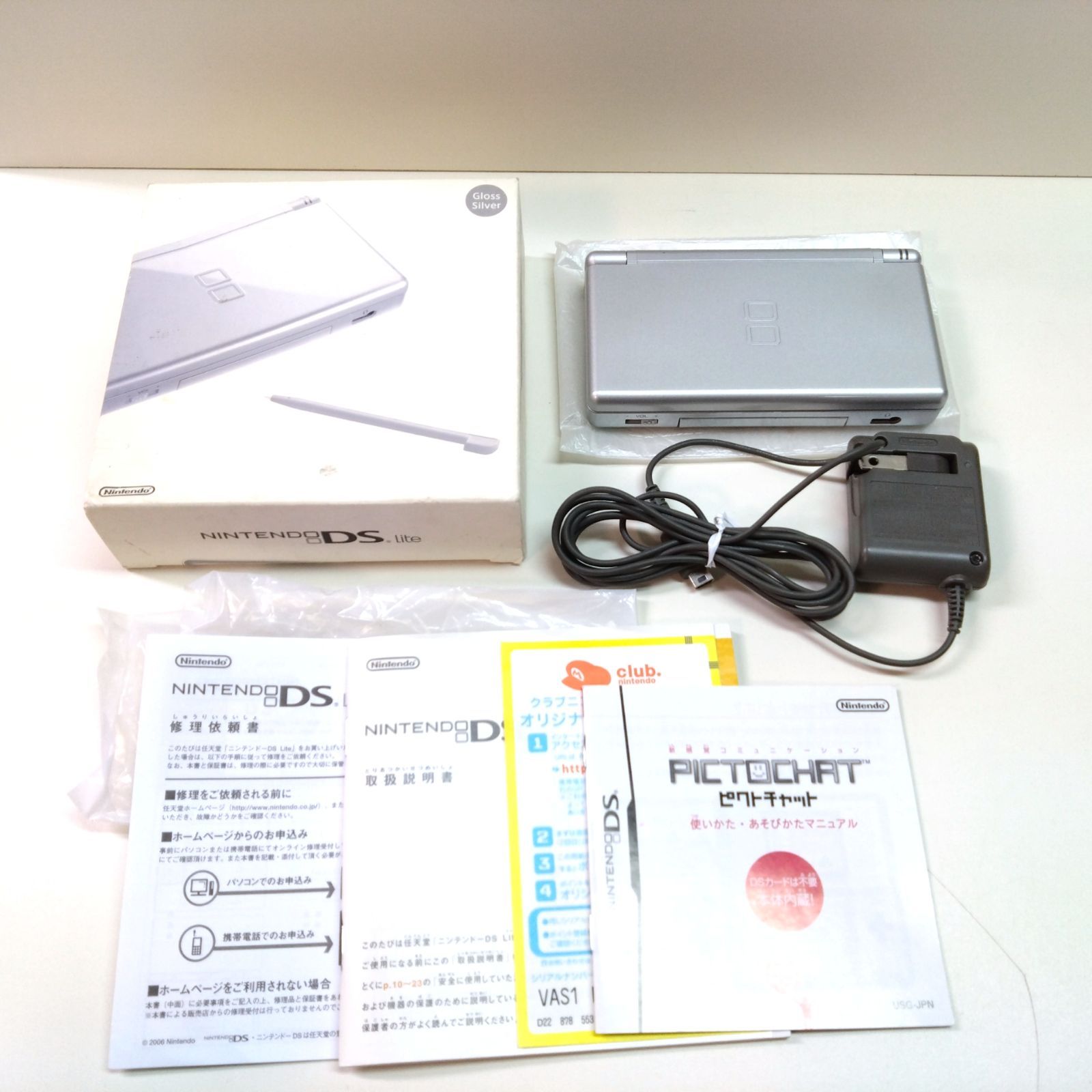 高価値 ニンテンドーDS ☆充電器付き☆Nintendo ニンテンドーDS Lite