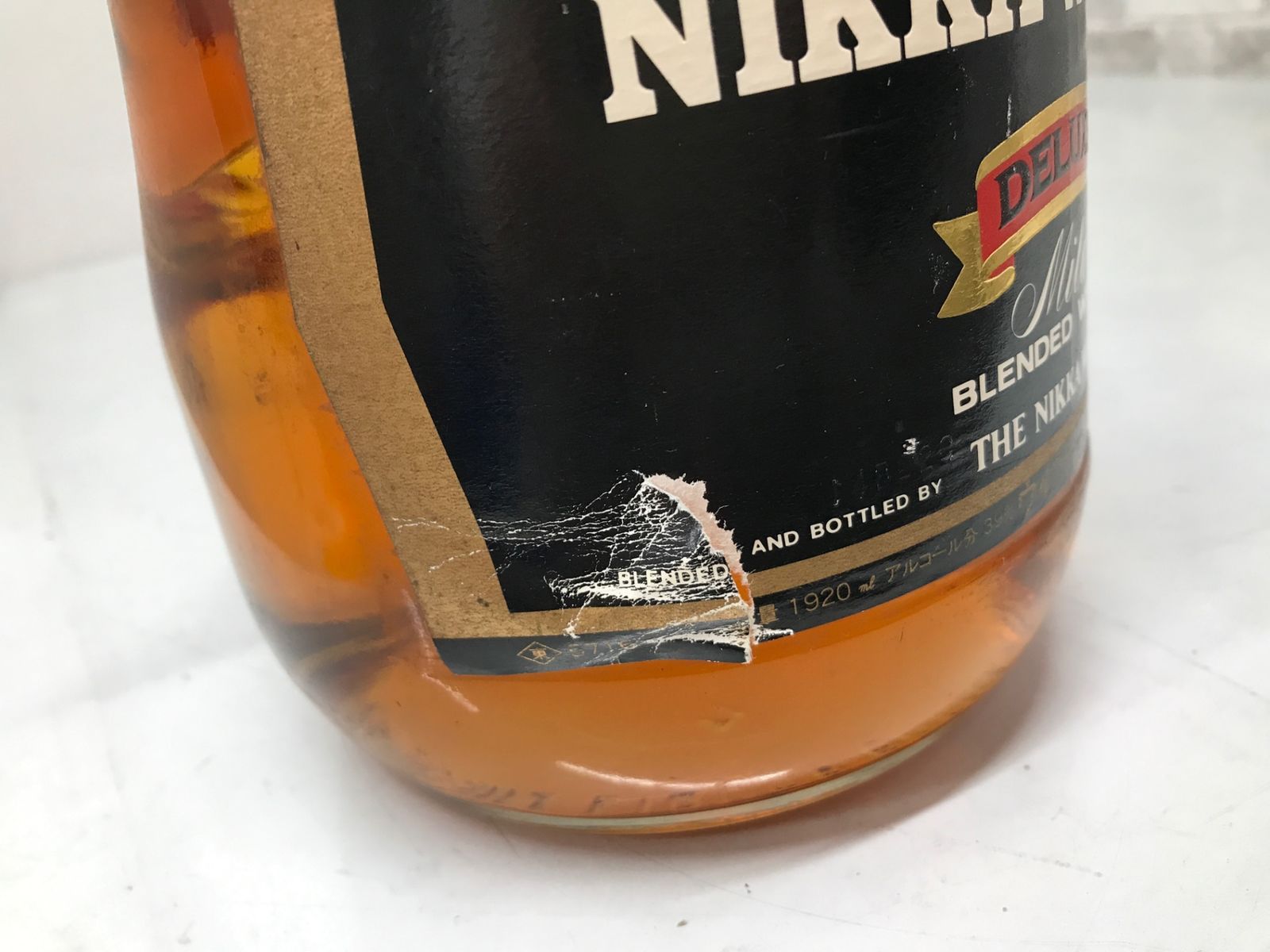 ハイニッカ デラックスDELUXE ウイスキー2級☆1440ml 旧家蔵出し