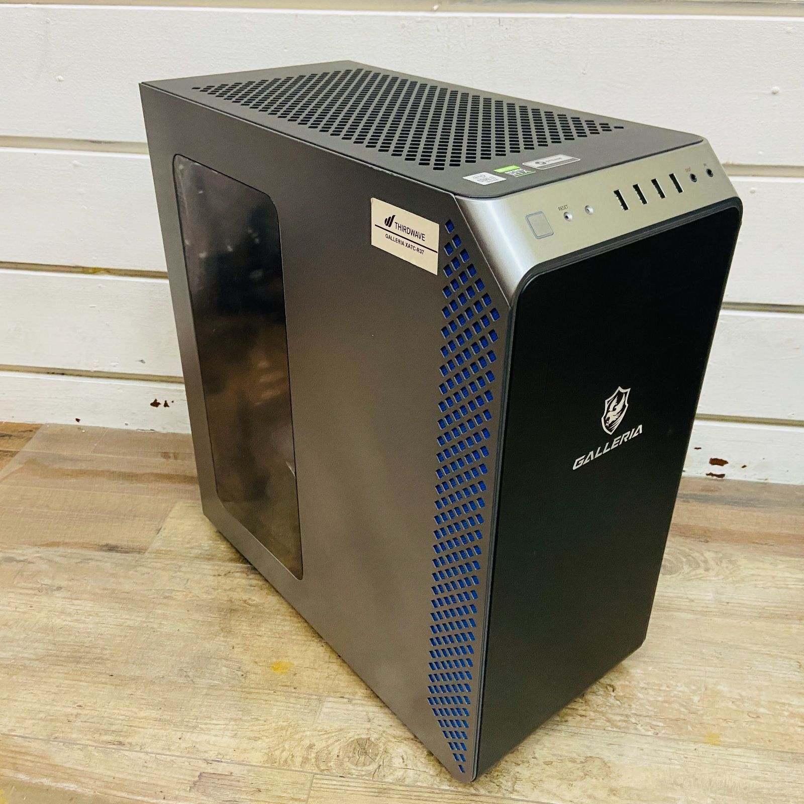 中古 ゲーミングPC GALLERIA 0 搭載 THIRDWAVE i7-12700 XA7C-R37