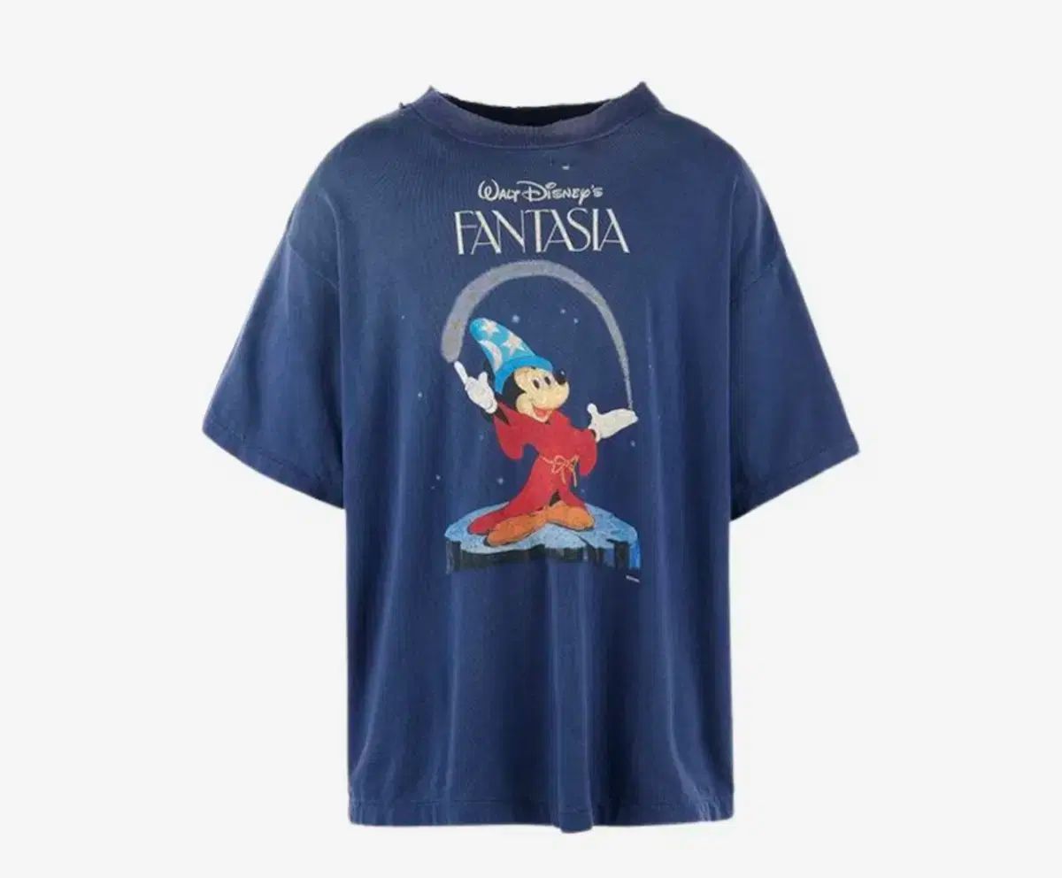 SAINT MICHAEL セント マイケル Disney ディズニー Tシャツ ネイビー XL
