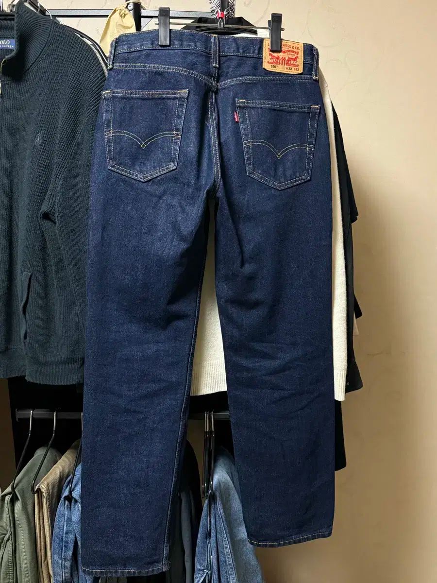 LEVI'S(リーバイス) 550 すすいだ (ワンウォッシュ) 32 ／