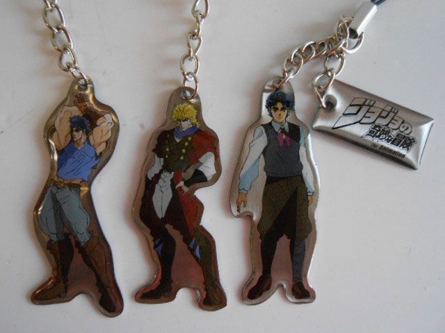 ♯Jtt07UZジョジョの奇妙な冒険メタルストラップ全6種