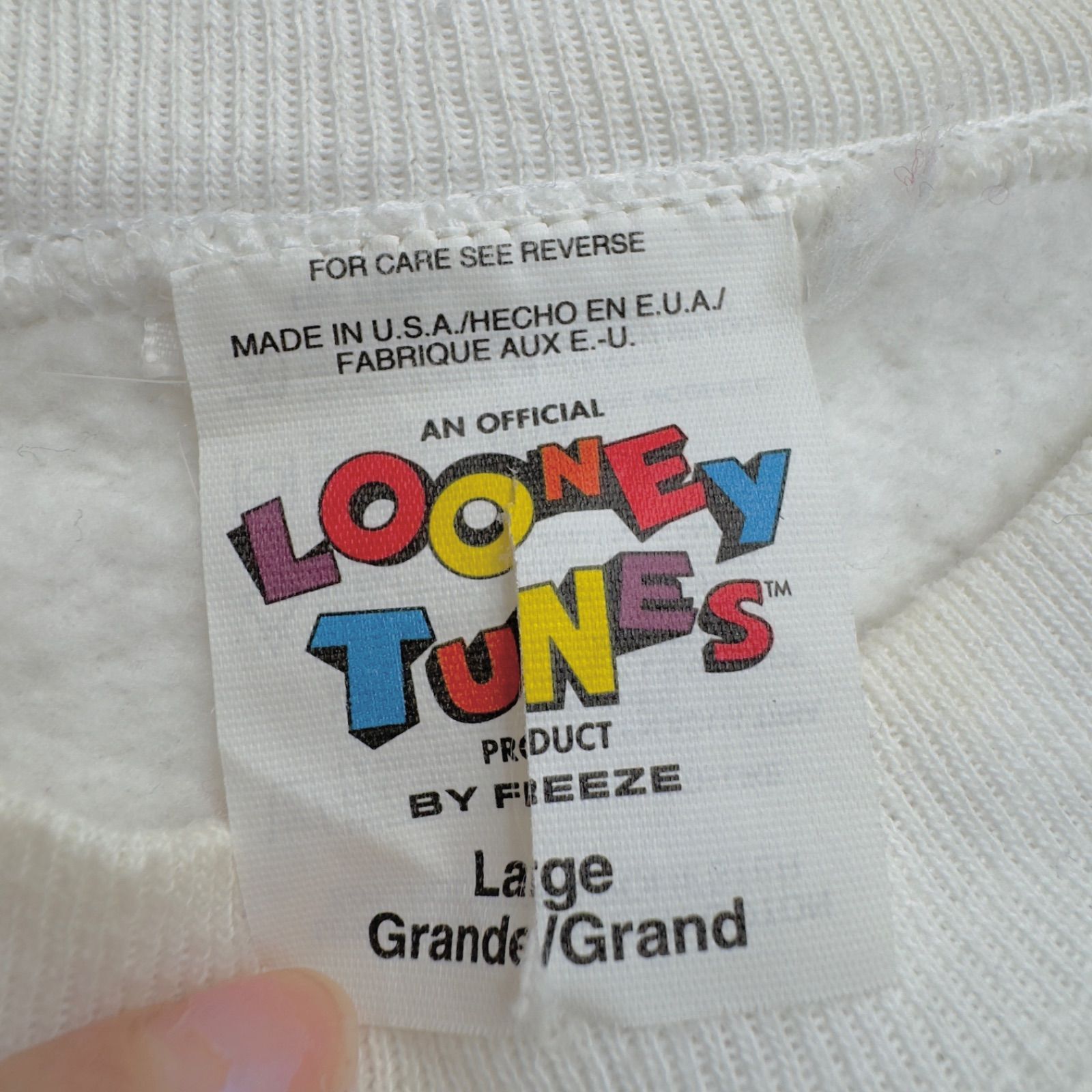90sスウェット Looney Tunes usa製 Lサイズ 】 ルーニーチューンズ 