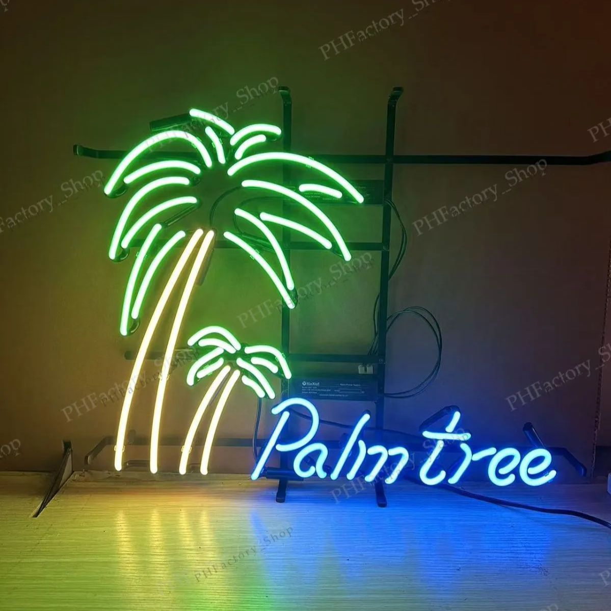 PALM TREE ネオンサイン ネオン管 パームツリー 店舗装飾 インテリア ネオン サイン PALM TREE アメリカ雑貨 ネオンライト 電飾 BAR
