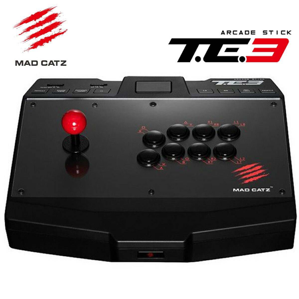 Mad Catz T.E.3 アーケード ファイトスティック タッチパッド