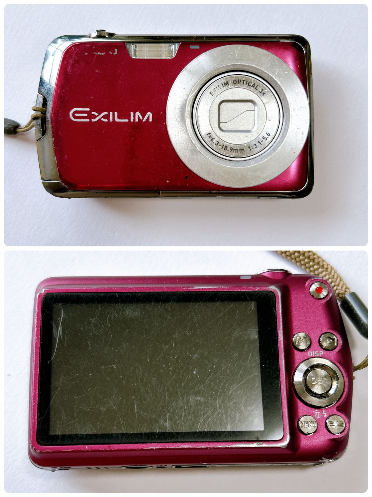 【美品】CASIO EXILIM EX-Z1 ピンク　完全作動品 EX-Z1 - デジタルカメラ - CASIO