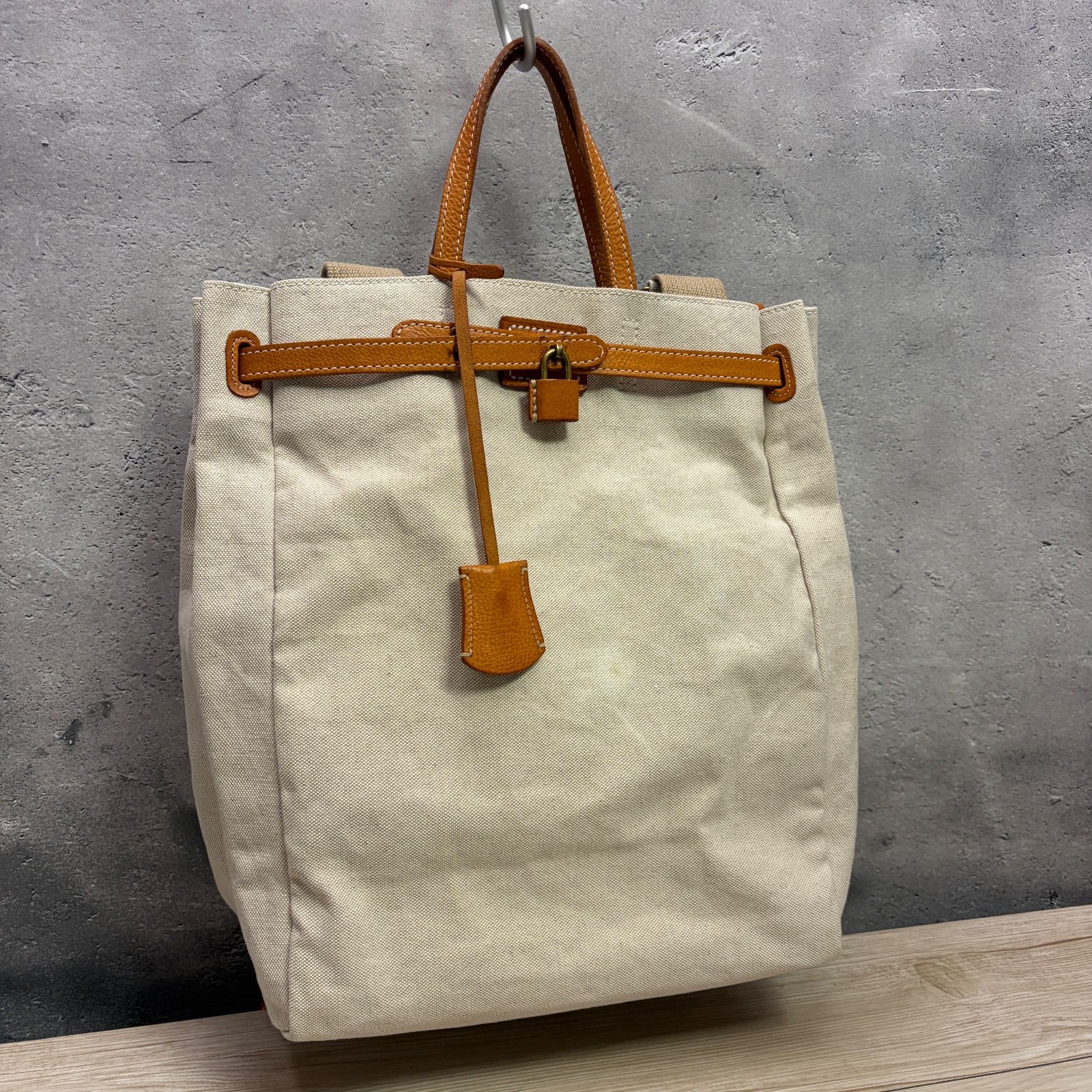 gentenゲンテン ✨genten ピアンタ2 2way リュック ベージュ