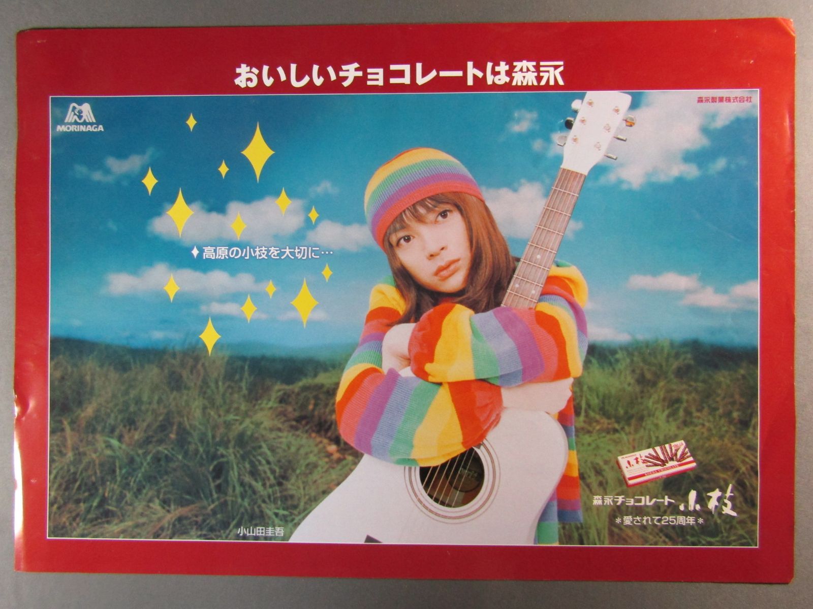 1995年 森永チョコレート 小枝 ポスター 小山田圭吾 森永製菓
