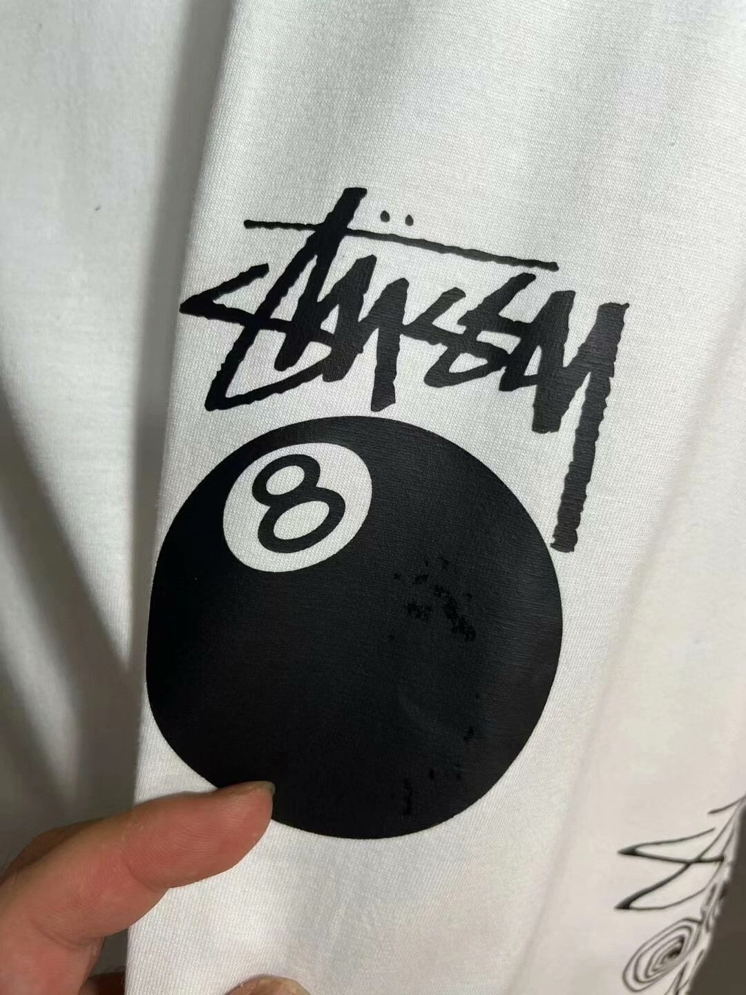 正規品 Stussy Graffiti 8 Ball Logo ロゴプリント