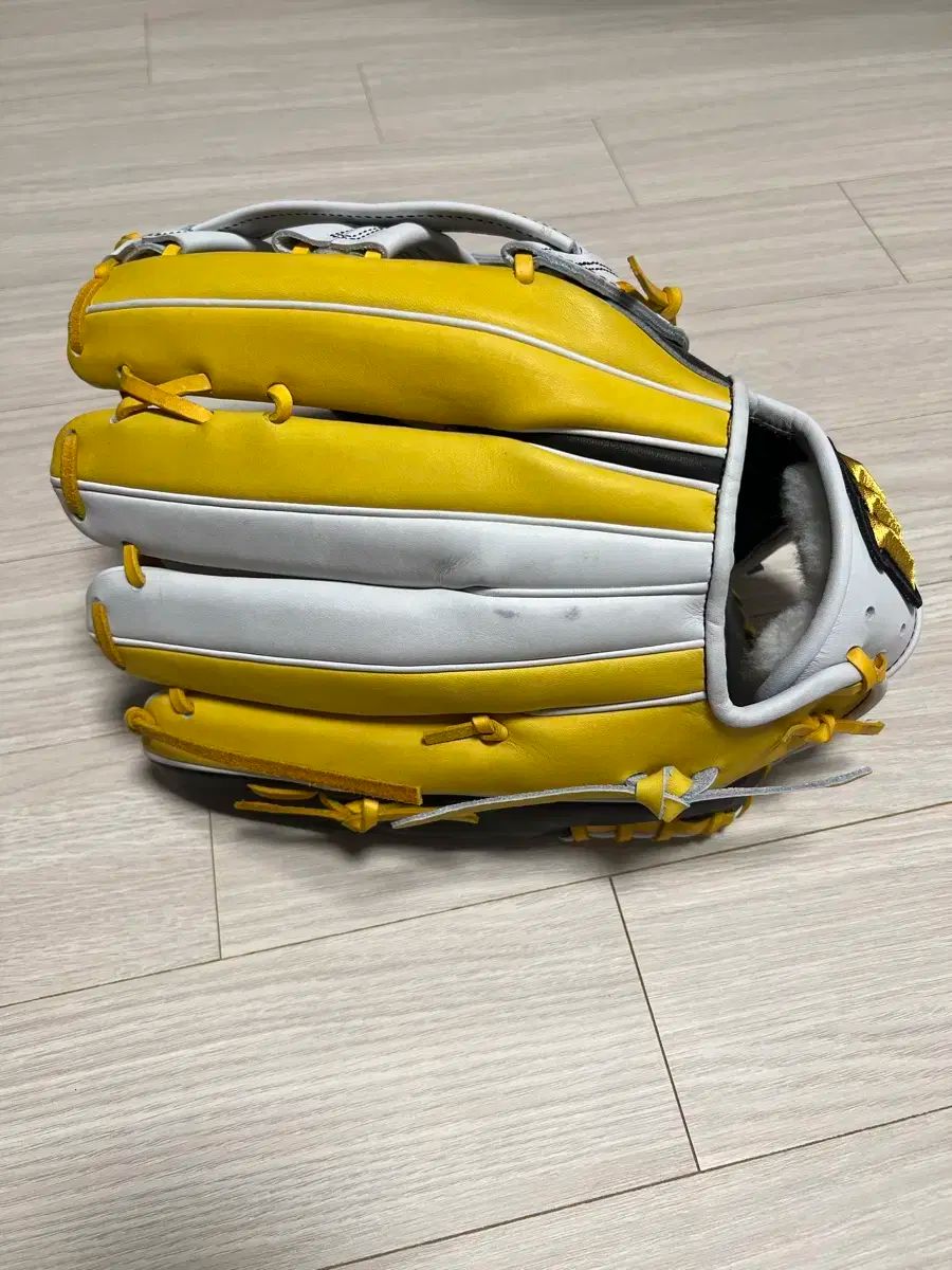 森本アドバイザー ソン チャンウィ選手 外野グローブ