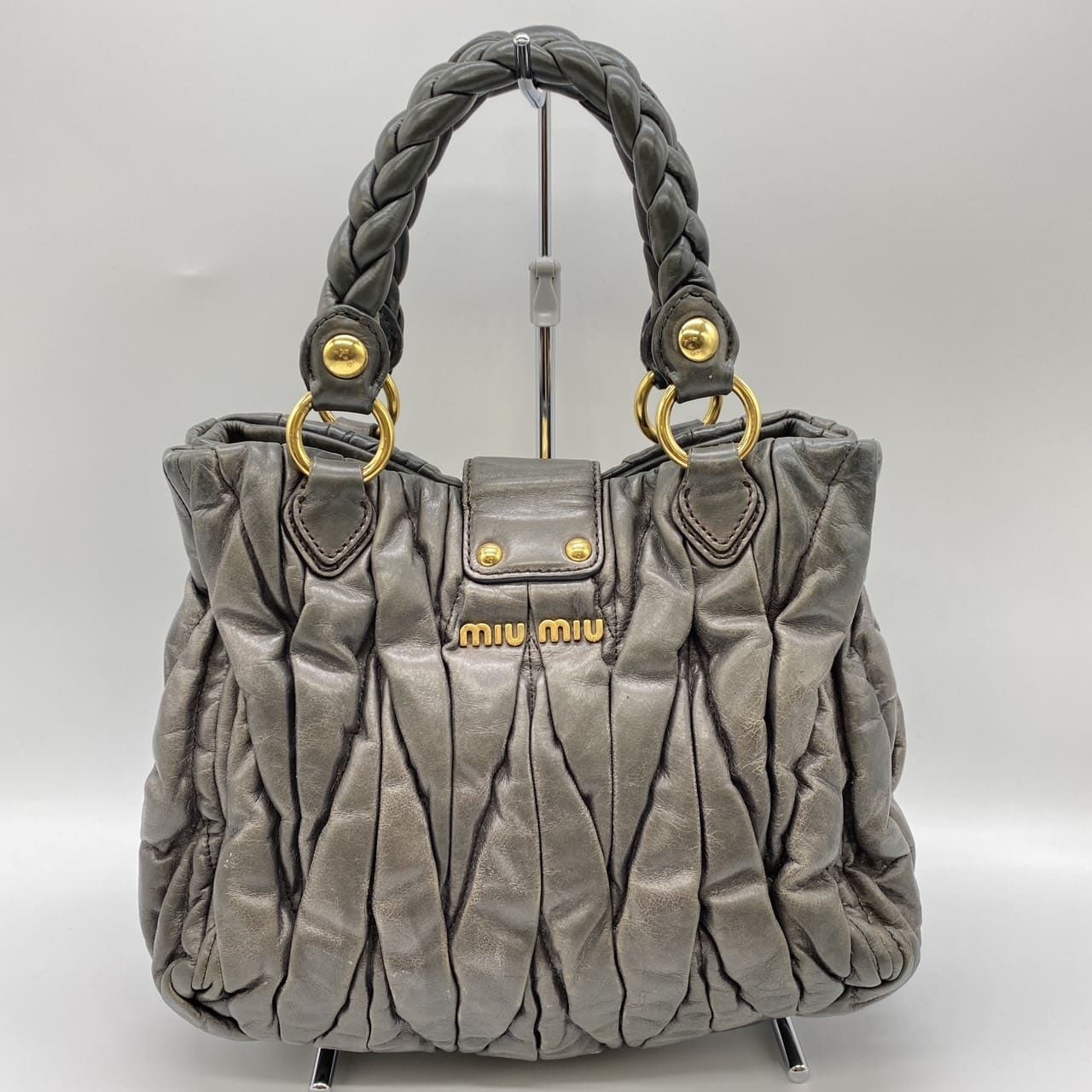 MIUMIU ミュウミュウ ショルダーバッグ ハンドバッグ 2way レザー