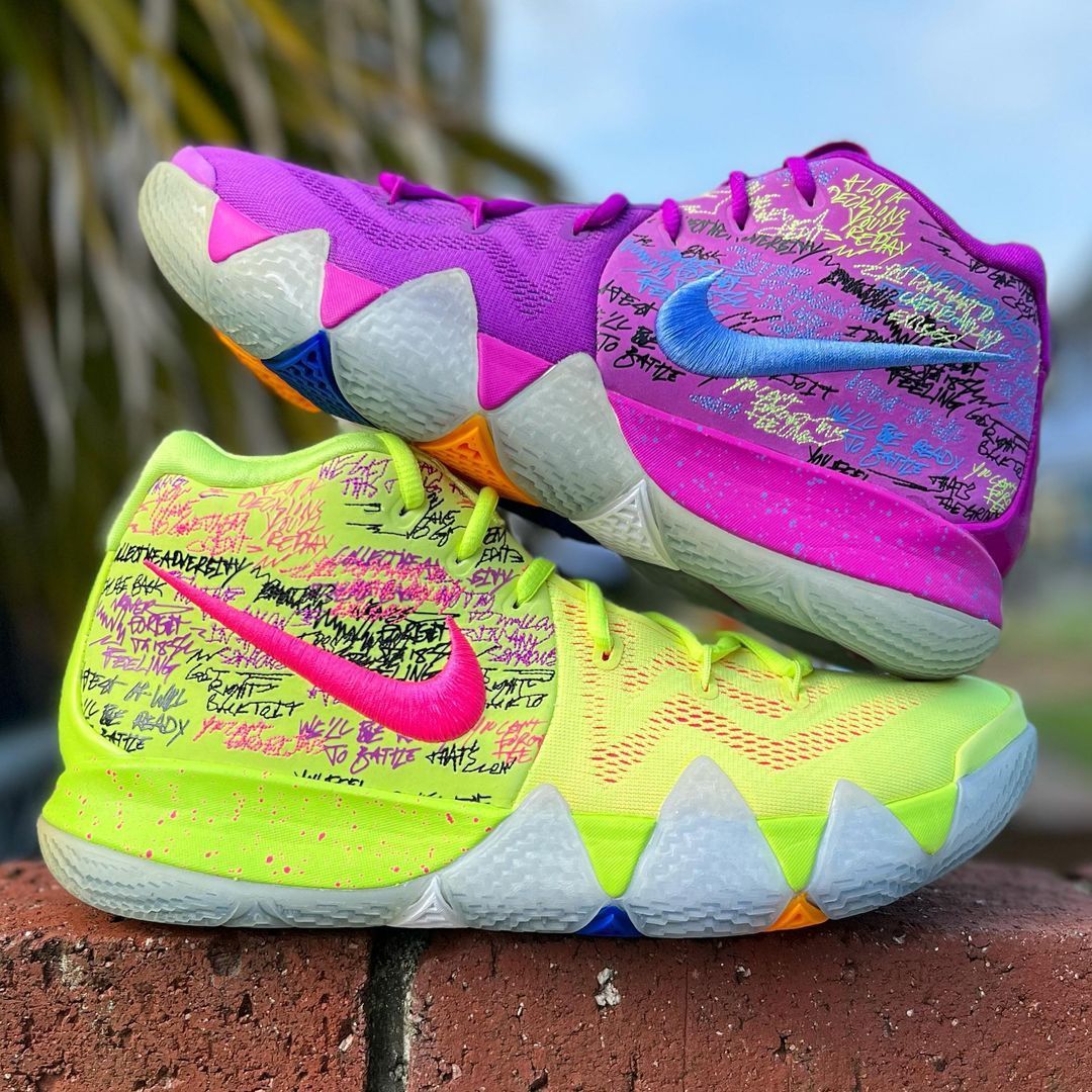 NIKE KYRIE 4 EP 'CONFETTI' ナイキ カイリー 4 【MEN'S】 multi-color/multi-color AJ1691-900