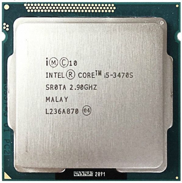 Intel Core i5-3470S SR0TA 4C 2.9GHz 6MB 65W LGA1155 CM8063701094000 - メルカリ