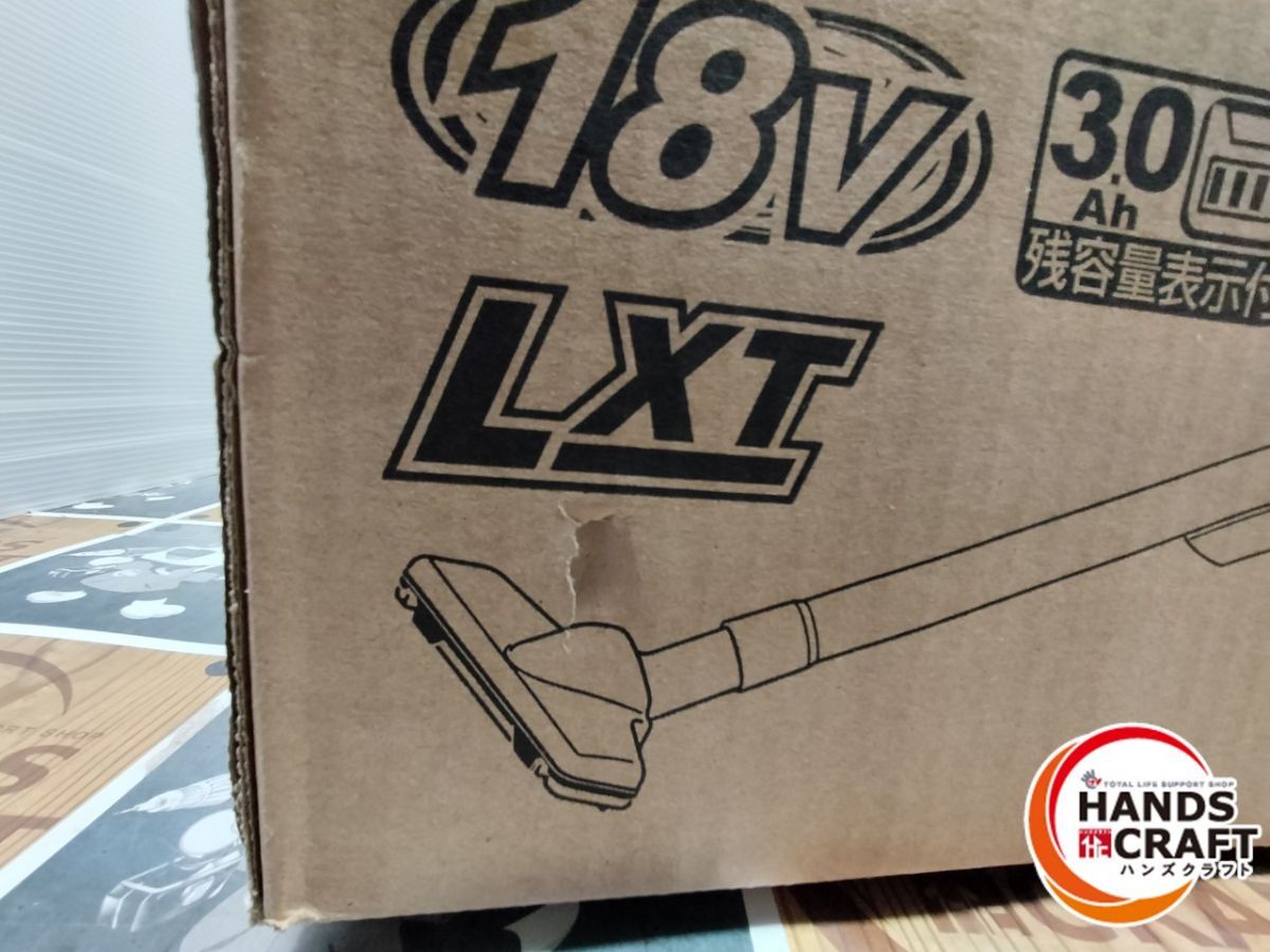 ◆ マキタ makita CL180FDRFW 充電式クリーナ 18V 白 バッテリー 充電器付 箱破れ有 HRDEVELOPMENT_JP