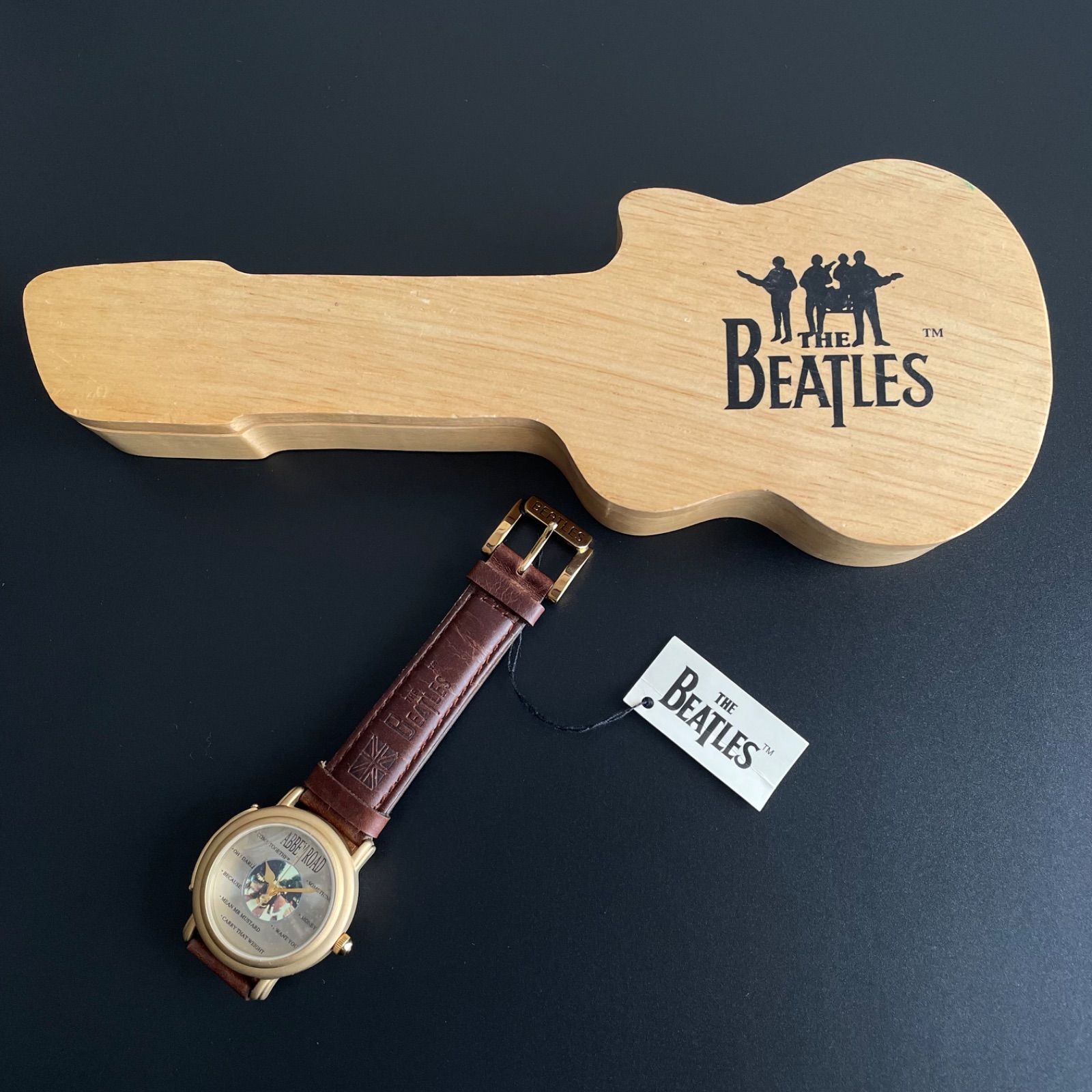 Beatles ビートルズ アビーロード レコード 時計 Watch 90's
