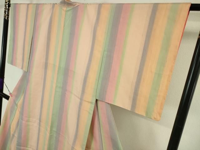 平和屋本店□極上 紅花紬 米沢 間道 逸品 未使用 DZAA4454kh5 - メルカリ 