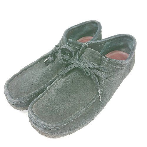 ⊇ Clarks レースアップ ショート丈 ワラビーブーツ サイズ26.5 ブラック レディース E 1502180039720