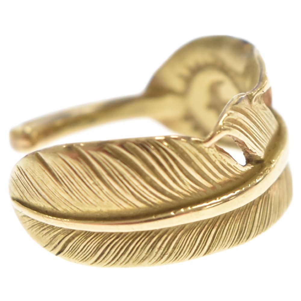 goro's (ゴローズ) 全金フェザーピンキー リング 8号 - メルカリ