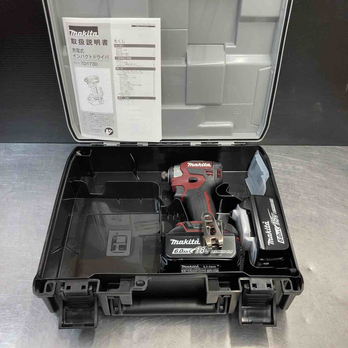 未使用品(店頭展示品)】 マキタ(makita) 18V コードレスインパクト 