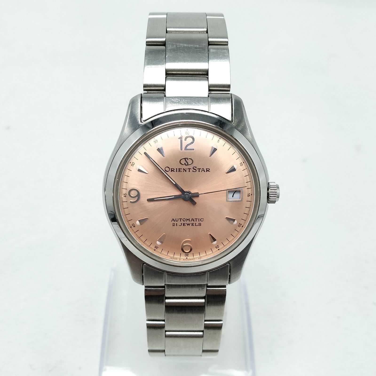 7-3773 ORIENT STAR 597302-70 自動巻き時計 クリーム 7-3773 ORIENT