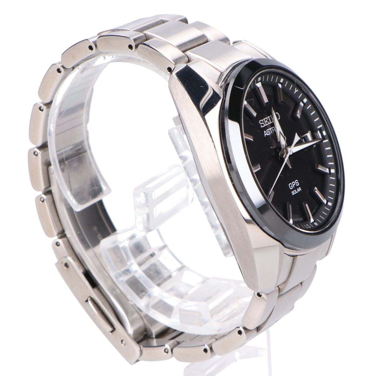 SEIKO セイコー 美品 SBXD005 ASTRON/アストロン 黒文字盤 ソーラーGPS